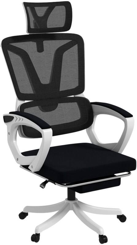 Vinsetto Office Chair Basic Tilt Fixed Armrest Black 120000 g 921-678V71BK 620 x 580 x 1,180 mm