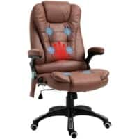 Vinsetto Massage Chair Basic Tilt 2D Armrest Brown 120000 g 921-171V75BN 670 x 740 x 1,160 mm