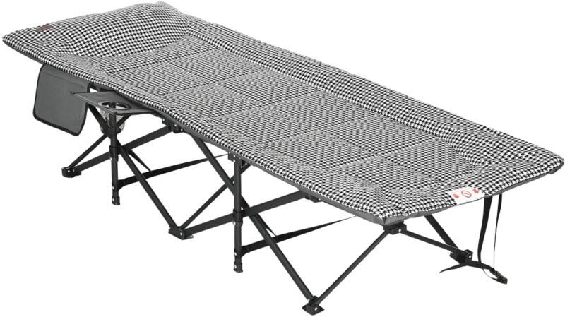 OutSunny Sun Lounger 1,900 x 680 x 480 mm Black Outdoor
