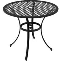 OutSunny Garden Table Round 84G-313V00BK Cast Aluminium 850 x 850 x 720 mm