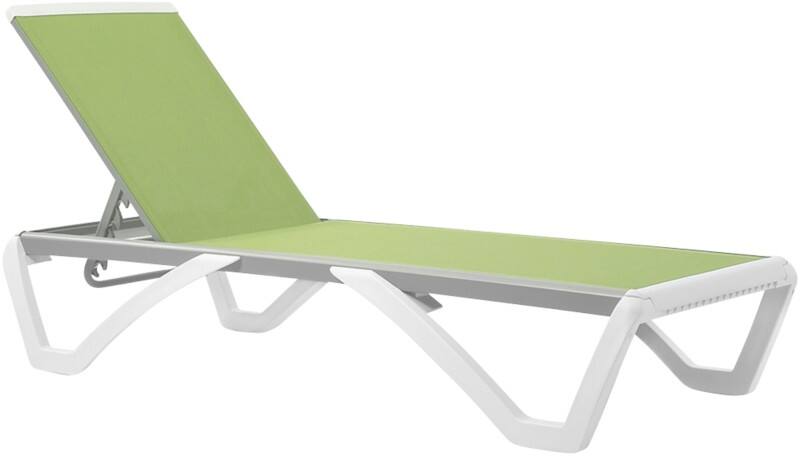 OutSunny Sun Lounger 1,700 x 675 x 950 mm Green Outdoor