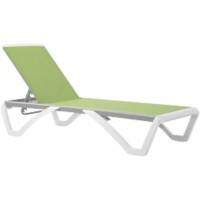 OutSunny Sun Lounger 1,700 x 675 x 950 mm Green Outdoor