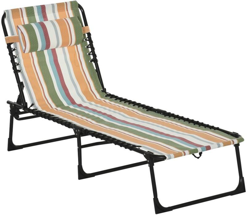 OutSunny Sun Lounger 84B-206MX Multicolored