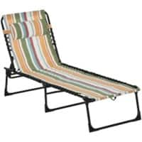 OutSunny Sun Lounger 84B-206MX Multicolored