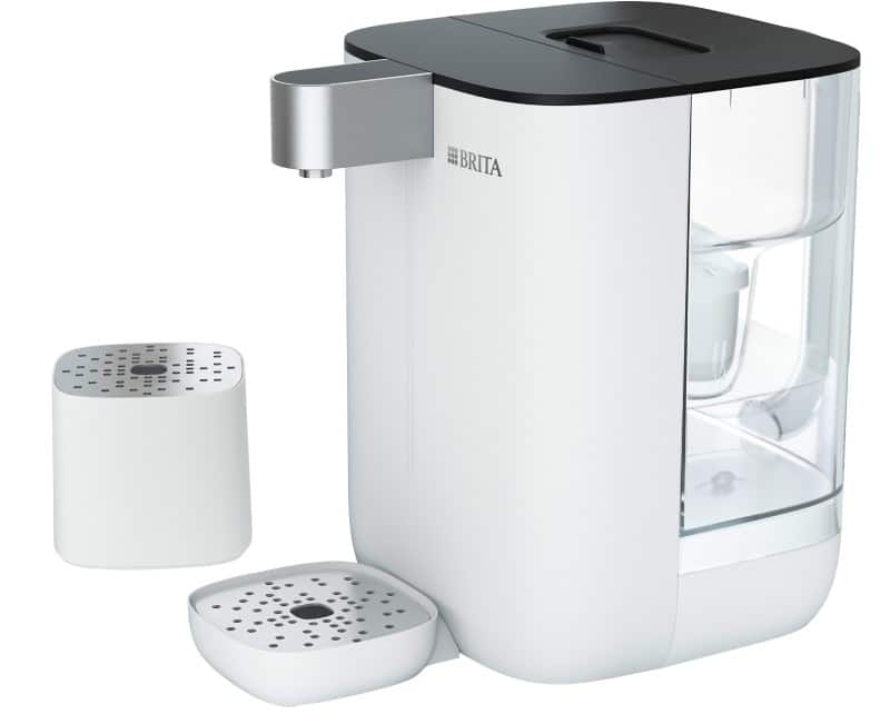 BRITA 1055221 Hot and Cold Water Dispenser 4 L White
