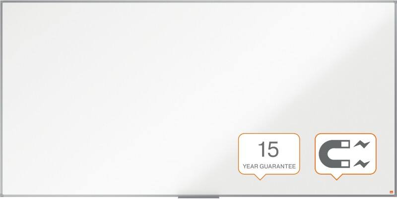 Nobo Essence Whiteboard Wall Mounted Magnetic Lacquered Steel Single Sided 240 (W) x 120 (H) cm