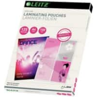 Leitz iLAM Quality Laminating Pouches 33808 A4 Glossy 125 microns (2 x 125) Transparent Pack of 100