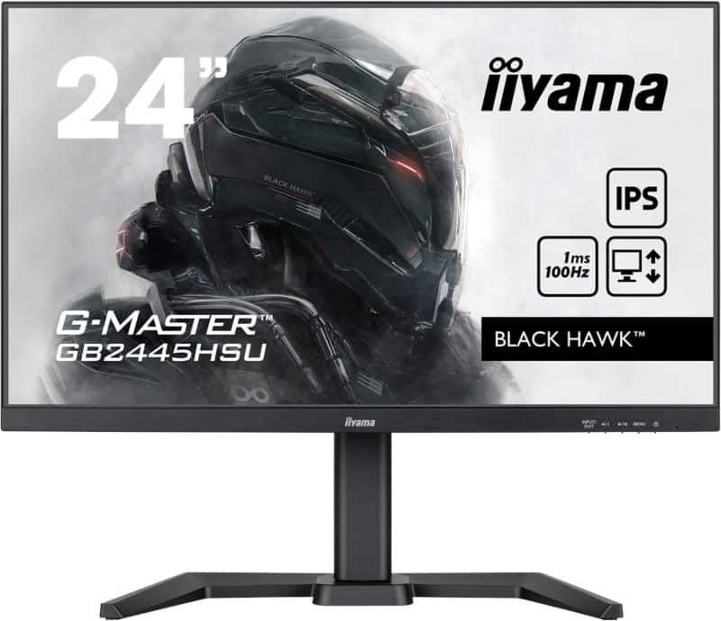 iiyama 60.5 cm (23.8") IPS Monitor GB2445HSU-B1 Black