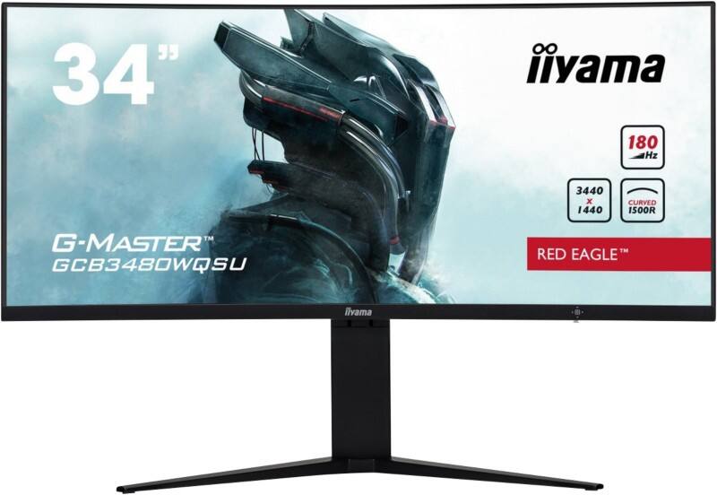 iiyama 86.3 cm (34") VA Monitor GCB3480WQSU-B1 Black