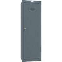 Phoenix Steel Locker 1 Doors Key lock 400 x 400 x 1,265 mm Anthracite Grey