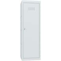 Phoenix Steel Locker 1 Doors Key lock 400 x 400 x 1,265 mm Grey