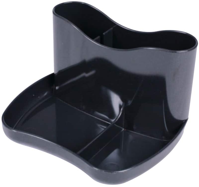 Deflecto Kaddymaster Desk Organiser 1 Compartments Plastic Black