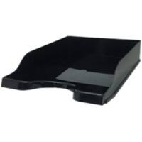 Deflecto Letter Tray Stackable A4 Black