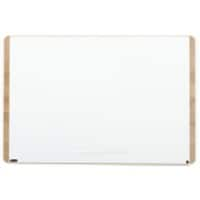 Rocada NATURAL Whiteboard Wall Mounted Magnetic Lacquered Steel Single 150 (W) x 100 (H) cm