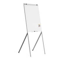 Rocada Visual line Flipchart Freestanding 1 Panel Metal White  