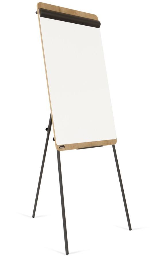 Rocada NATURAL Flipchart Freestanding 1 Panels Metal Brown