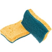 Scotch-Brite Delicate Sponge 10.5 x 2.5 x 15 cm Yellow Pack of 2