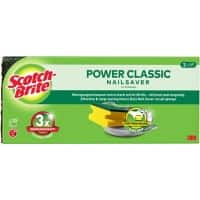 Scotch-Brite Power Classic Sponge Yellow Pack of 3