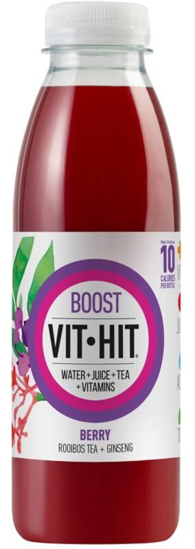 VIT HIT Boost Sports Drink Berry 500 ml Pack of 12