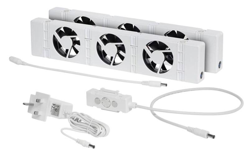 SpeedComfort Heating Radiator Fan White SC-D