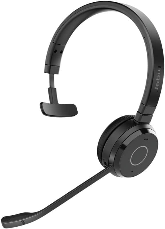 Jabra Evolve 65 TE Wired & Wireless Headset Over-the-head Bluetooth Passive Noise Cancelling