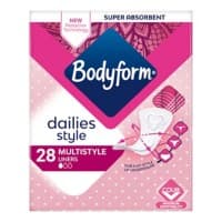 Bodyform Liners PP (Polypropylene) Sanitary Pads Discharge & Spotting Pack of 28