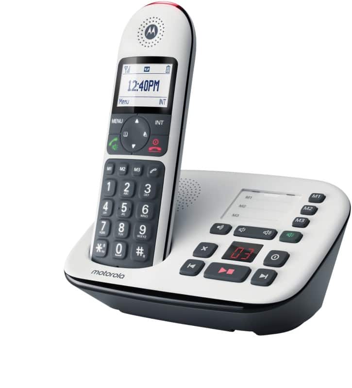 Motorola DECT Telephone 107CD5011UK White
