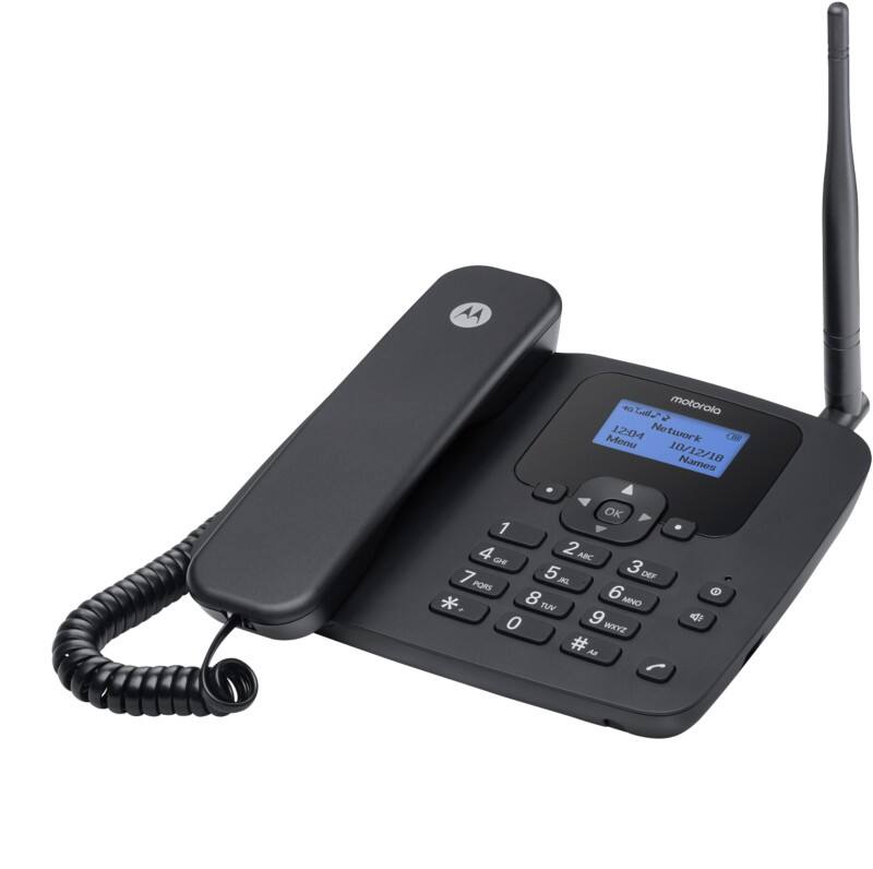 Motorola Telephone 107FW410L Black