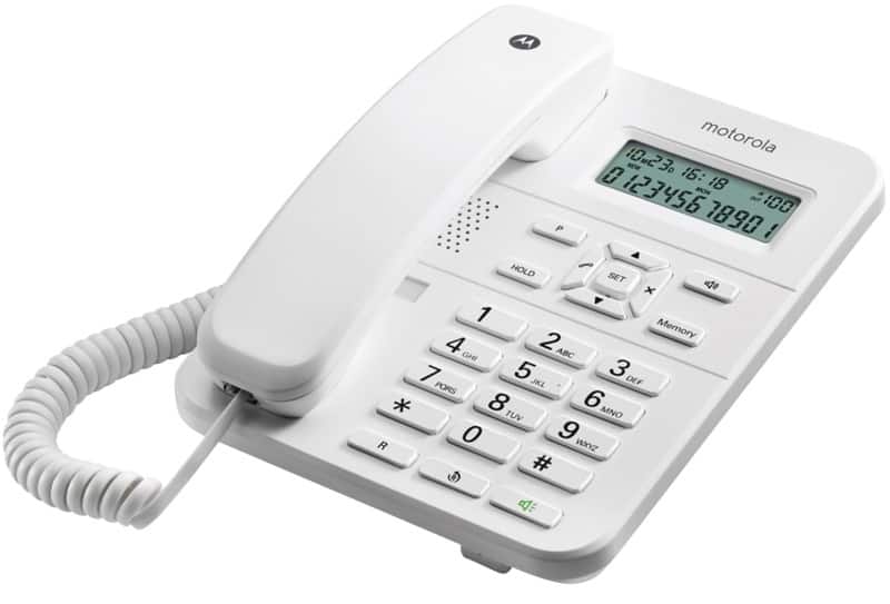 Motorola Corded Telephone CT202 White