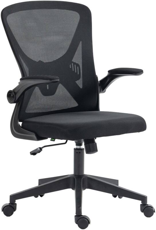 Vinsetto Office Chair Basic Tilt Fixed Armrest Black 136 kg 921-405V71BK 625 x 620 x 1,080 mm  