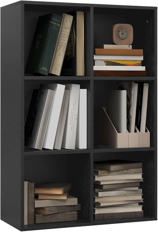 HOMCOM Particle Board Bookcase 655 x 300 x 975 mm