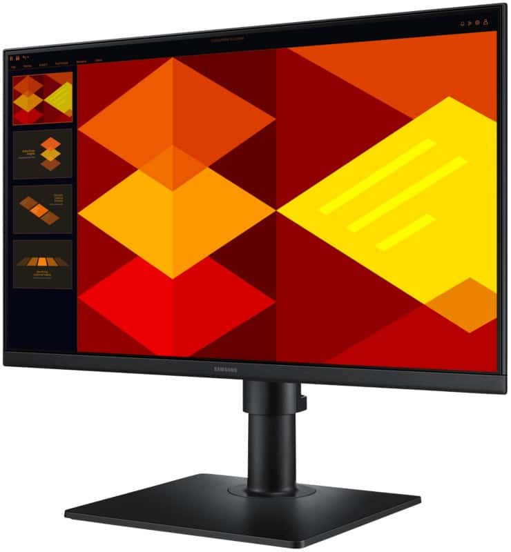 Samsung Essential 55.9 cm (22") LCD Monitor LS22D400GAUXXU Black
