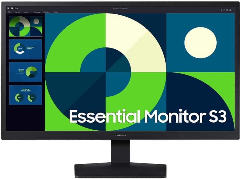 Samsung 55.9 cm (22") LED Monitor LS22D310EAUXXU Black  