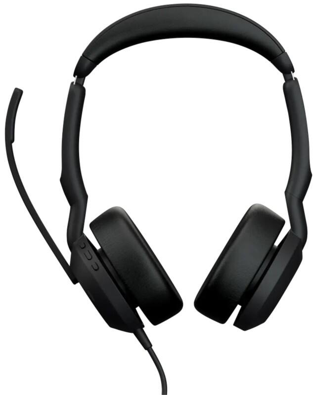 Jabra Evolve2 Wired & Wireless Headset Over-the-head USB With Bluetooth Active Noise Cancelling Stereo 50 Black