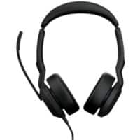 Jabra Evolve2 Wired & Wireless Headset Over-the-head USB With Bluetooth Active Noise Cancelling Stereo 50 Black