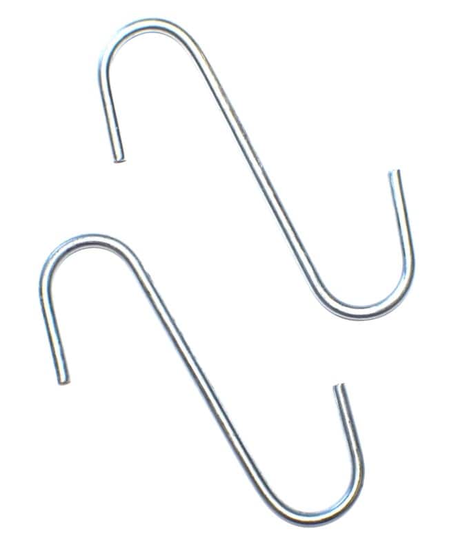 RACKSACK S-Hook Grey Steel Pack of 10