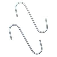 RACKSACK S-Hook Grey Steel Pack of 10