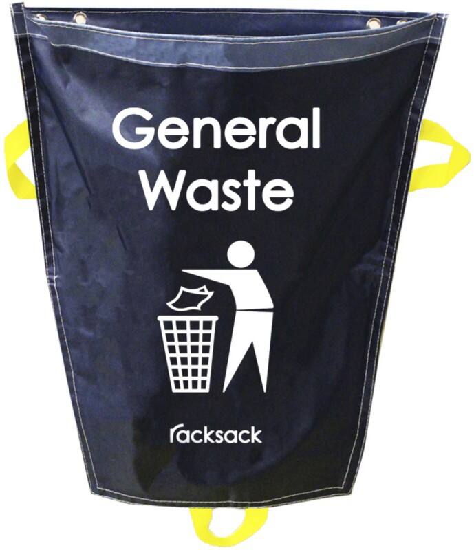 RACKSACK Waste Segregation Sack Blue PL (Polyester) Pack of 10