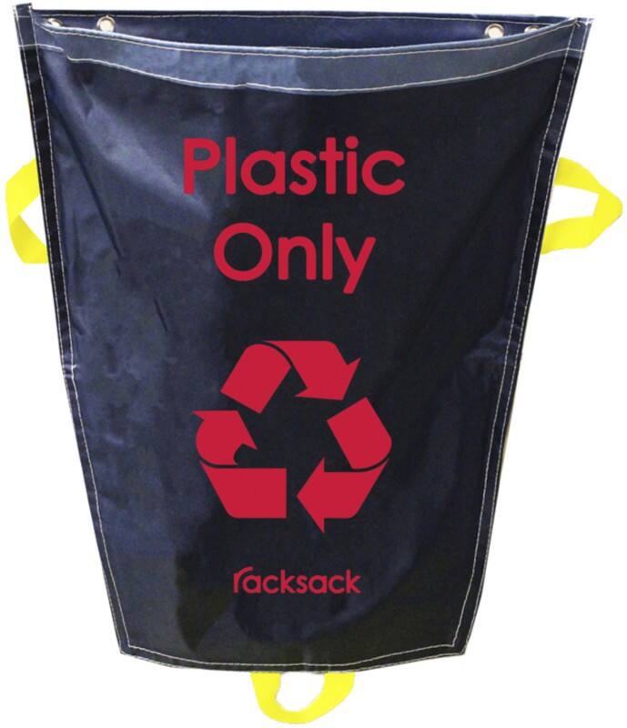 RACKSACK Waste Segregation Sack Blue PL (Polyester) Pack of 10