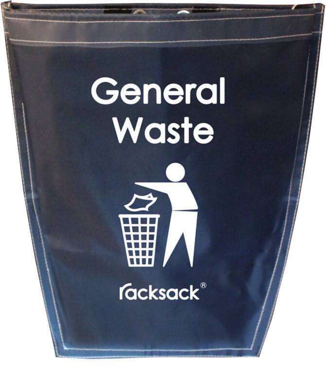 RACKSACK Waste Segregation Sack Blue PL (Polyester) Pack of 10