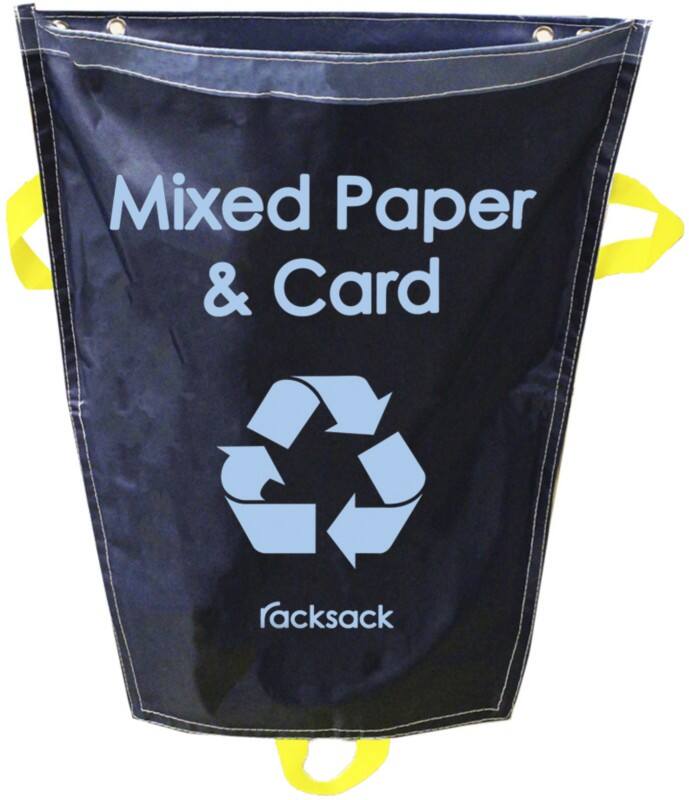 RACKSACK Waste Segregation Sack Blue PL (Polyester) Pack of 5