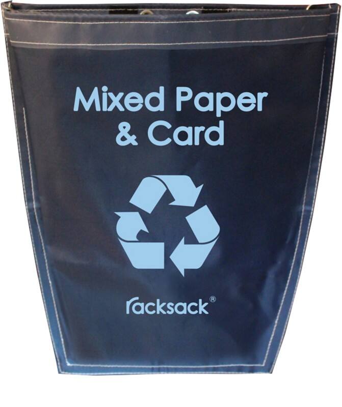 RACKSACK Waste Segregation Sack Blue PL (Polyester) Pack of 5