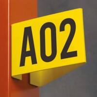 BEAVERSWOOD Aisle Sign Angled Design 13 cm