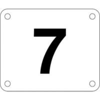 BEAVERSWOOD Aisle and Bay Sign 27 cm