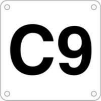 BEAVERSWOOD Aisle Marker Flat designed Pre-Drilled 30 cm