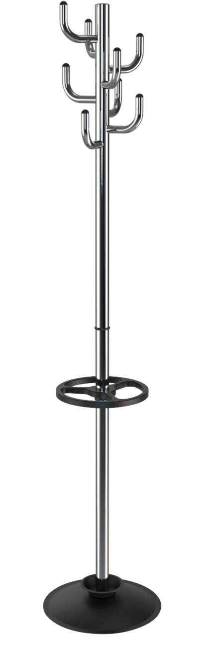 Maul MAULpolaris Coat Stand 8 Hooks Silver