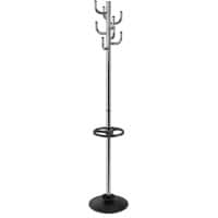 Maul MAULpolaris Coat Stand 8 Hooks Silver