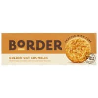 Border Biscuits Golden Oat Crumbles 135g Pack of 9