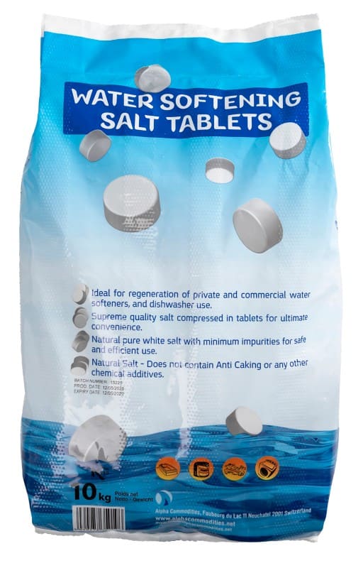Salt Tablets for Dishwashers And Water Softeners 10 Kg