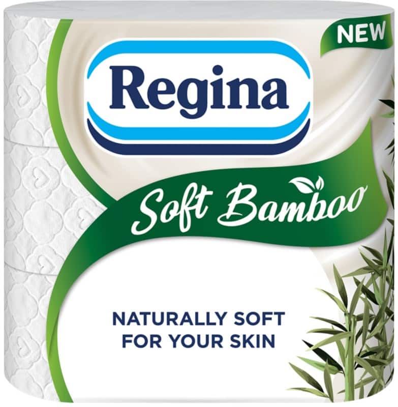 Regina Soft Bamboo Toilet Paper 3PLY 1102201 Pack of 9